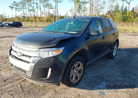 2013 Ford Edge Sel из США, поврежденный, VIN 2FMDK3JC9DBC40623